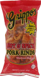 Grippo's Hot Pork Rinds