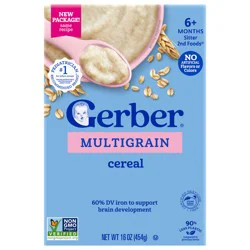 US GERBER Multigrain Cereal 16 oz/454g Box