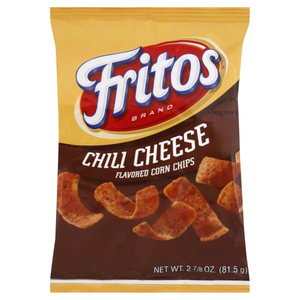 slide 1 of 6, Fritos Corn Chips, Chili Cheese Flavored, 2.88 oz