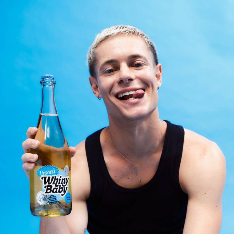 slide 7 of 8, Whiny Baby White Blend - 750ml Bottle, 750 ml