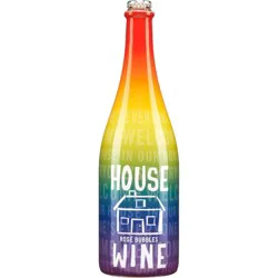 House Wine Rainbow Rose Bubbles - 750ml Bottle