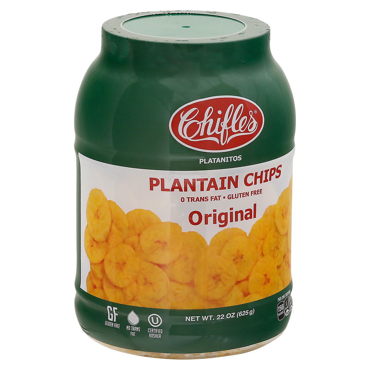 slide 3 of 9, Chifles Original Plantain Tub, 22 oz