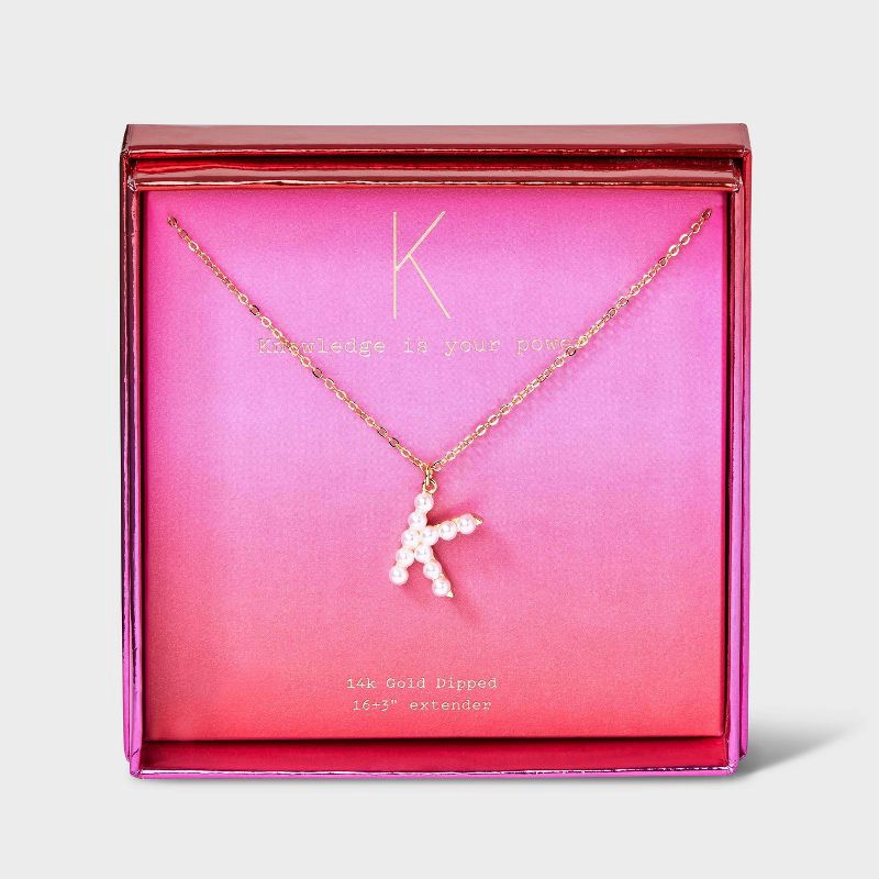 Personalised Silver Little Letter Single Initial Necklace | Under the Rose