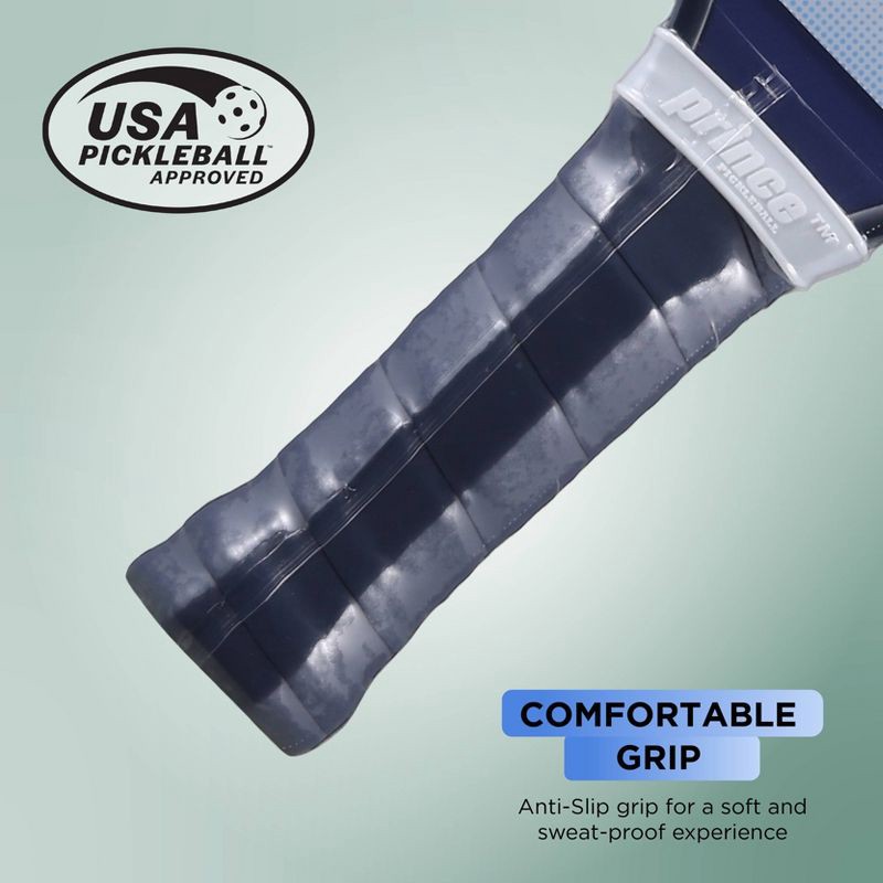 slide 4 of 8, Prince Sports Prince Recreational Pickleball Paddle - Green/Navy, 1 ct