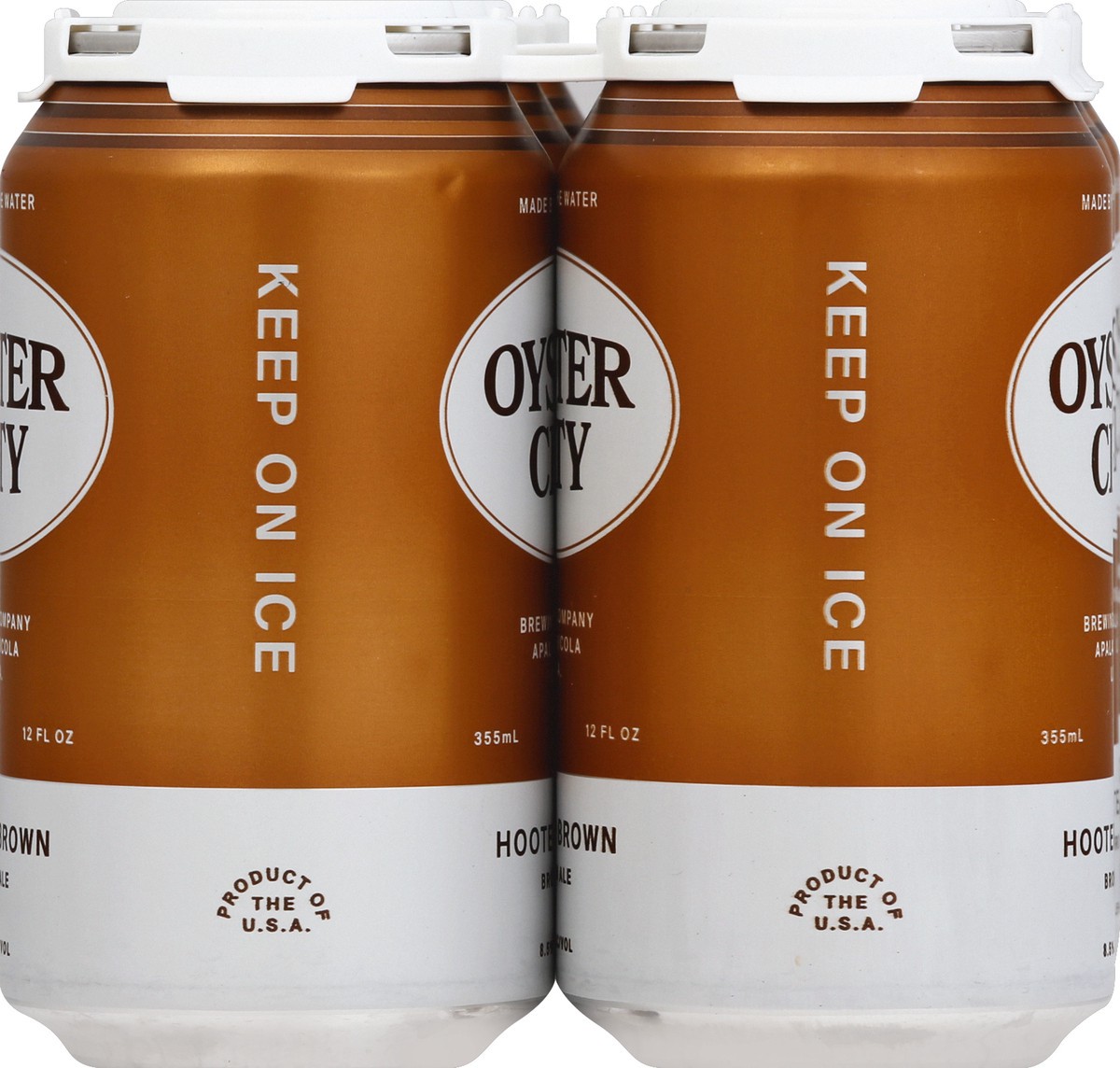 slide 5 of 6, Oyster City Hooter Brown, 12 oz