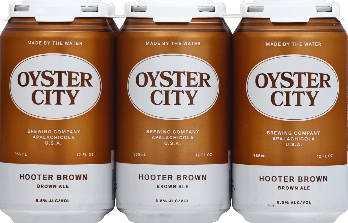 slide 1 of 6, Oyster City Hooter Brown, 12 oz