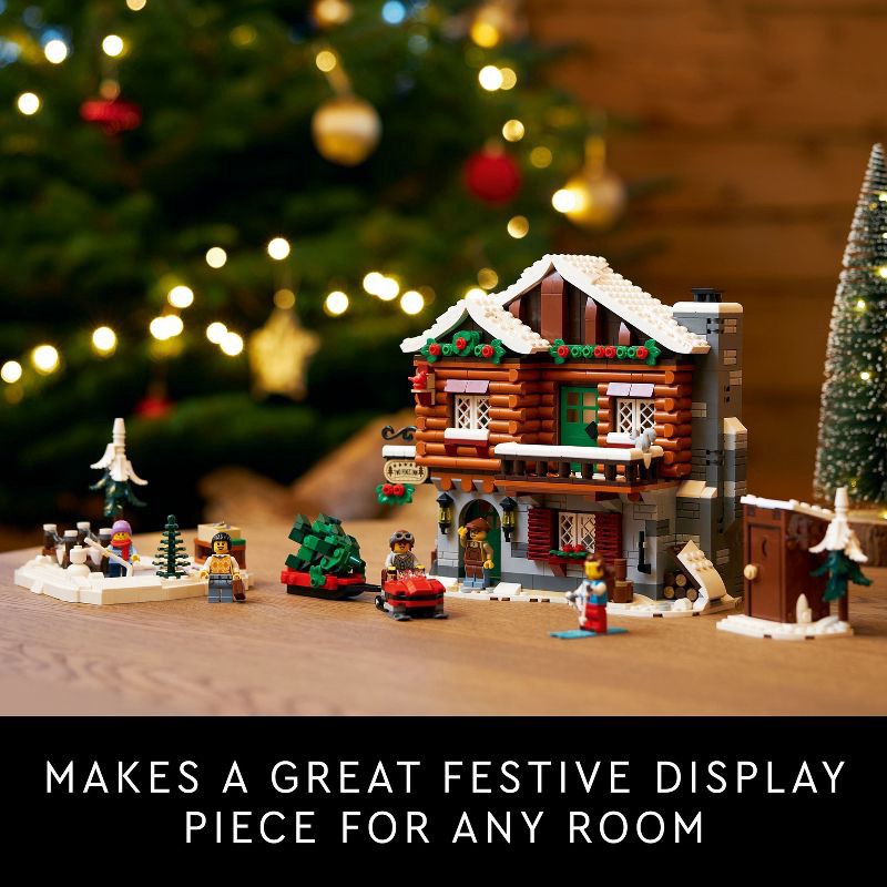 slide 6 of 6, LEGO Icons Alpine Lodge Model Building Kit 10325, 1 ct