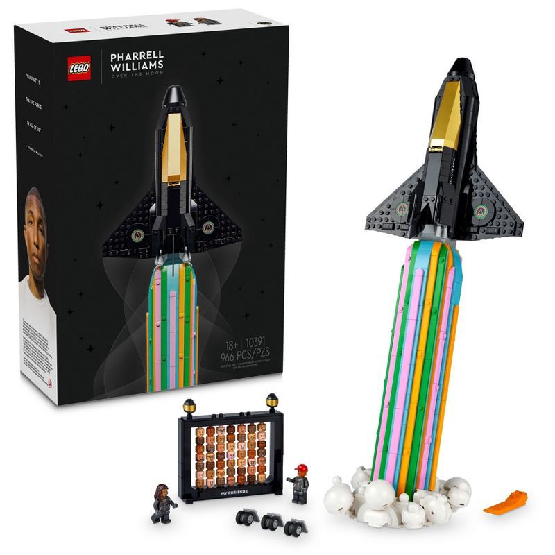 slide 1 of 7, LEGO Icons Over the Moon with Pharrell Williams Building Kit 10391, 1 ct