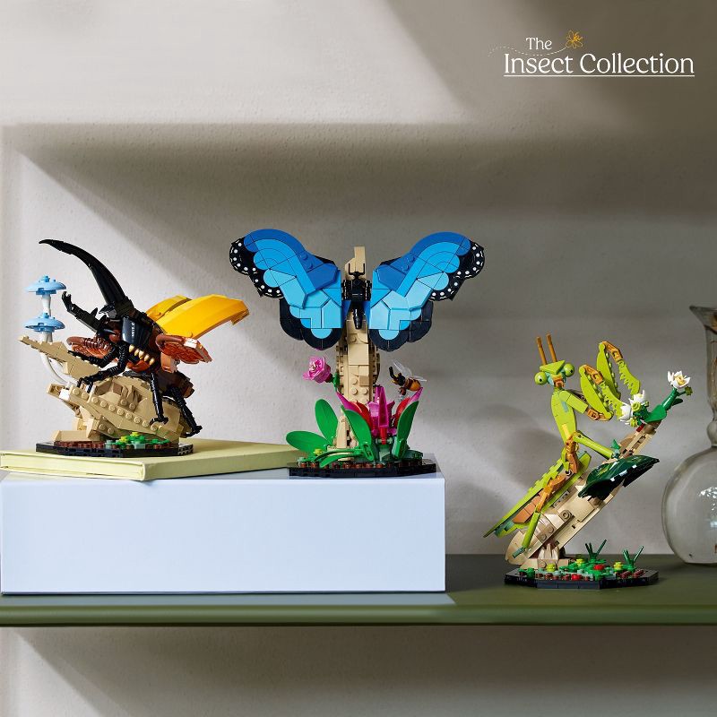slide 6 of 6, LEGO Ideas The Insect Collection Building Set and Nature Décor 21342, 1 ct