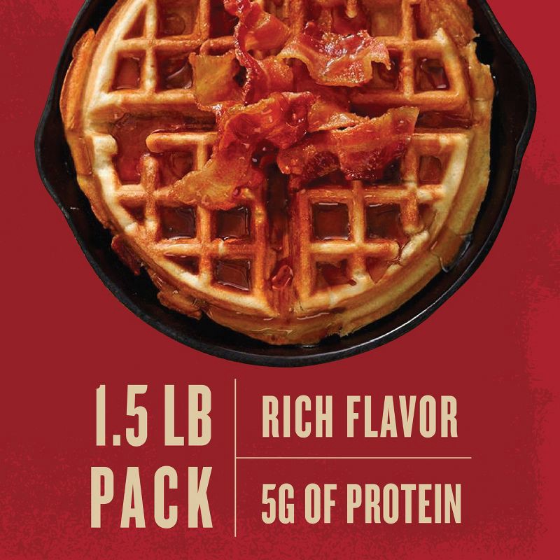 slide 3 of 13, Wright Applewood Thick Cut Bacon - 24oz, 24 oz