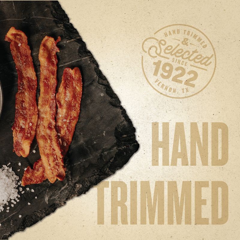 slide 4 of 13, Wright Applewood Thick Cut Bacon - 24oz, 24 oz