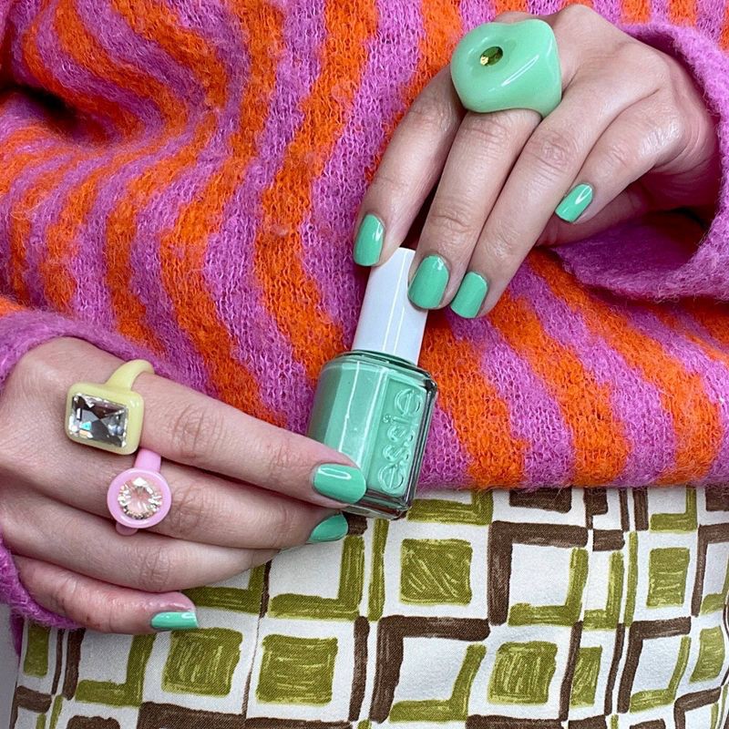 slide 8 of 11, essie Salon-Quality Vegan Nail Polish - Perfectly Peculiar - 0.46 fl oz, 0.46 fl oz