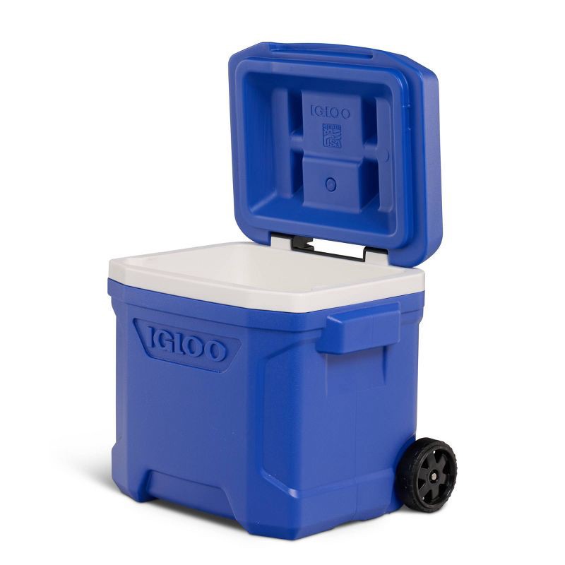 slide 10 of 13, Igloo Profile 16 Roller Hard-Sided Cooler - Blue, 1 ct