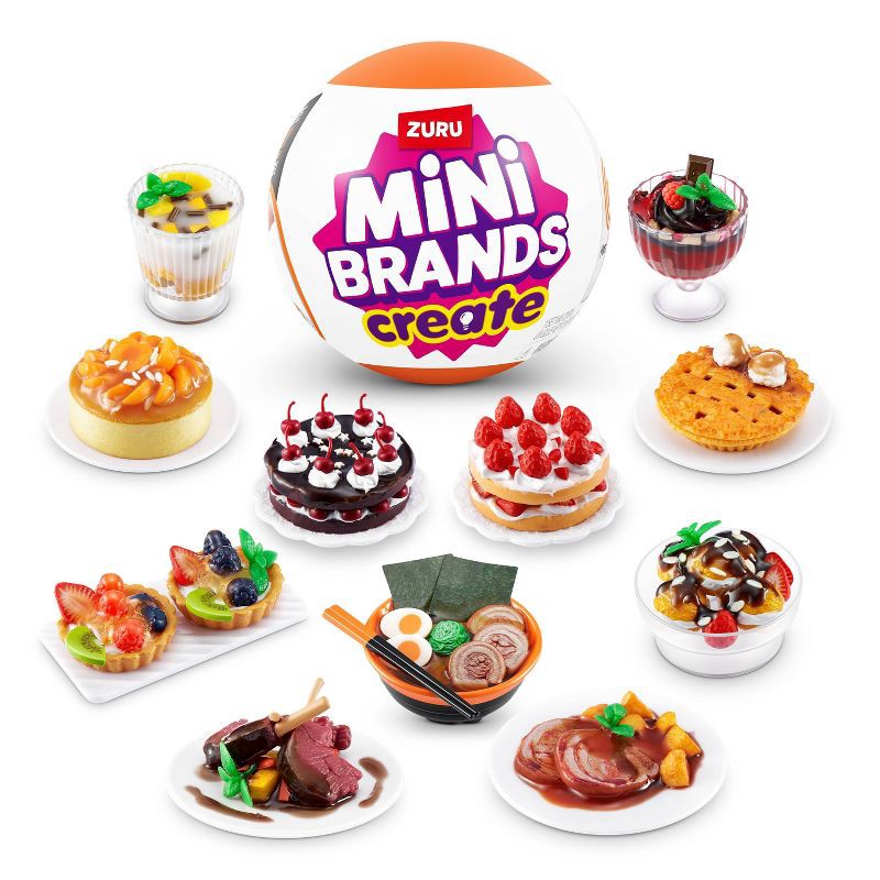 slide 1 of 11, 5 Surprise Master Chef Mini Brands Series 1, 1 ct