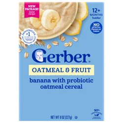 Gerber Oatmeal & Fruit Cereal
