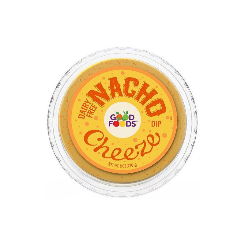 slide 1 of 9, Good Foods Dairy-Free Nacho Cheeze Dip - 8oz, 8 oz