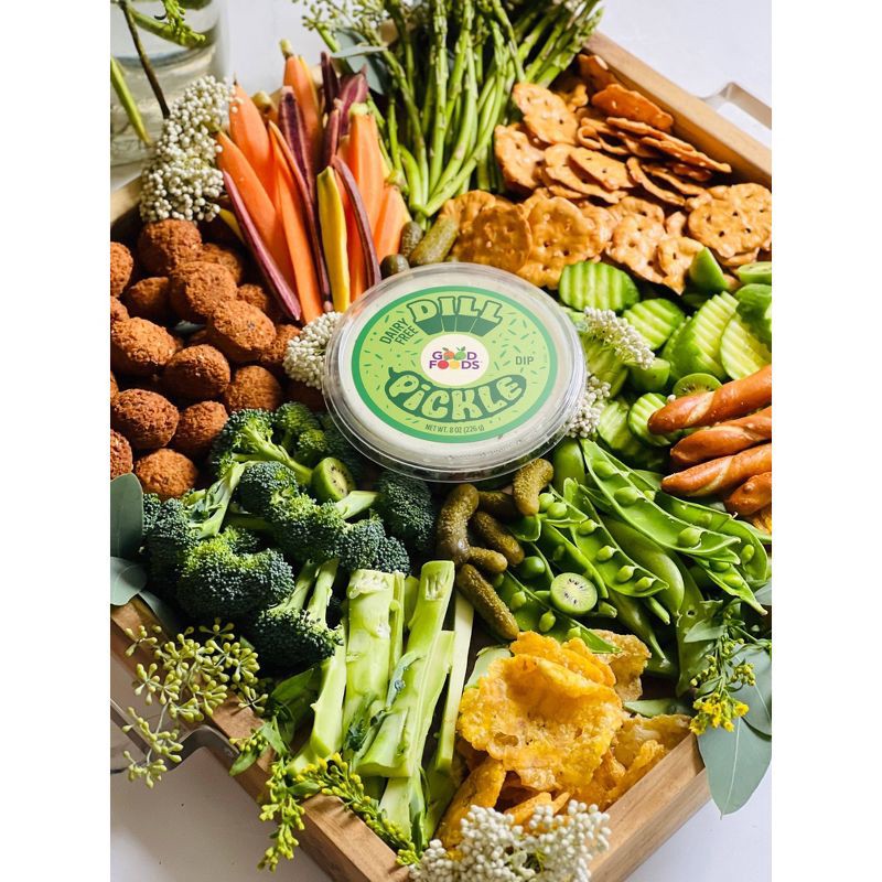 slide 4 of 8, Good Foods Dairy-Free Dill Pickle Dip - 8oz, 8 oz