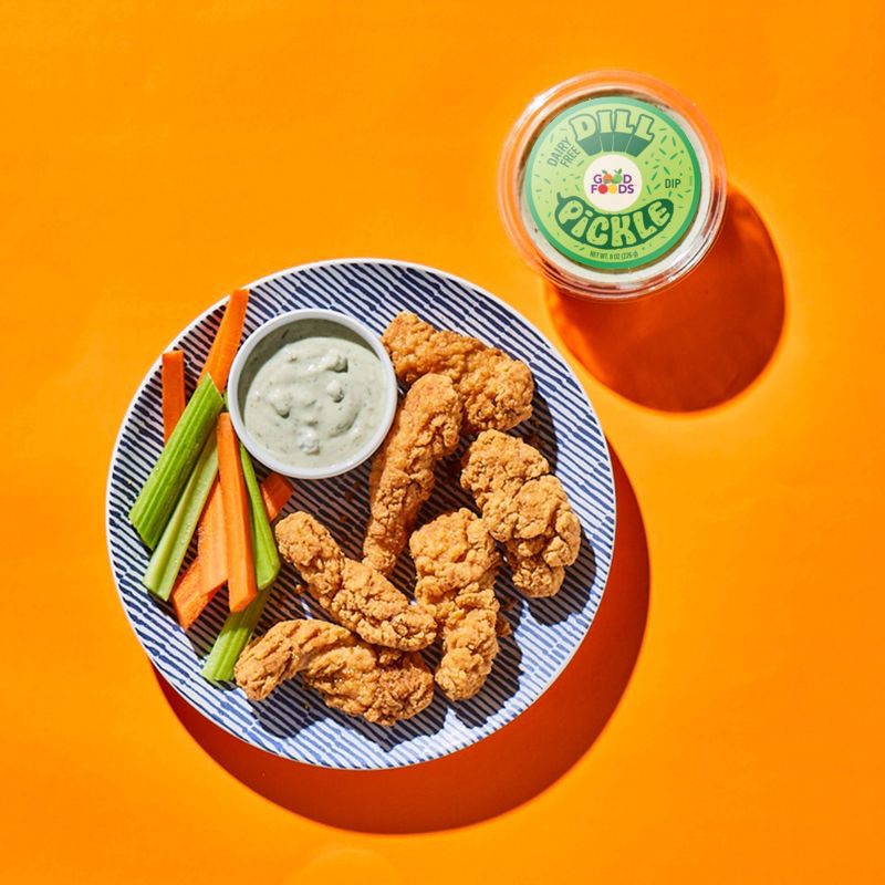 slide 6 of 8, Good Foods Dairy-Free Dill Pickle Dip - 8oz, 8 oz