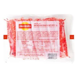 Okuhara Imitation Crabmeat Sticks - Frozen - 8oz