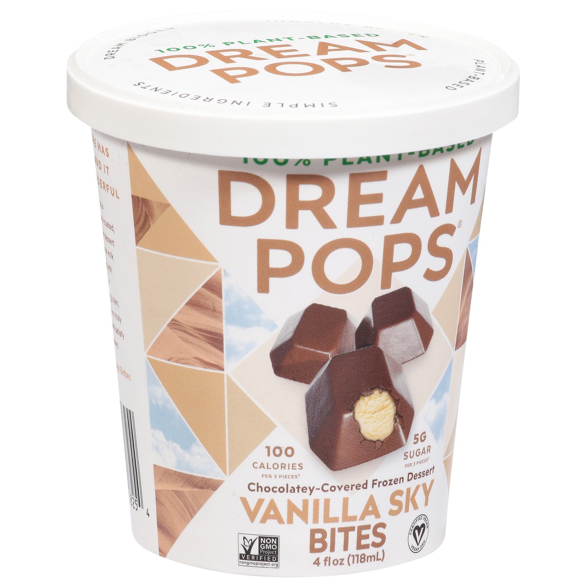 slide 3 of 9, Dream Pops Vanilla Sky Bites, 4 fl oz
