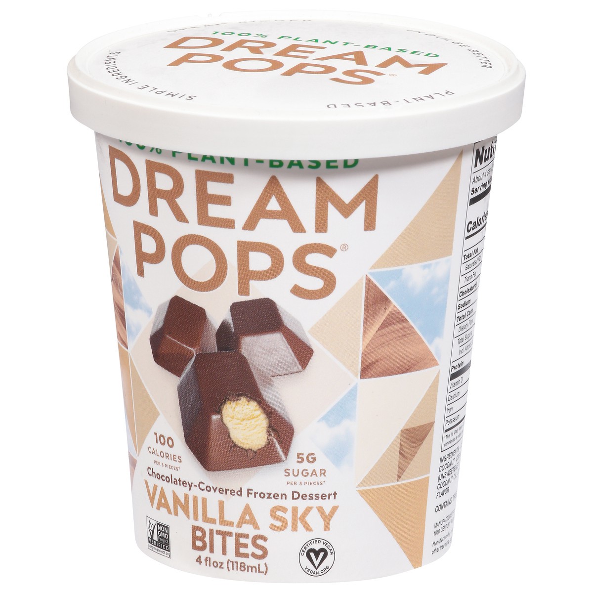 slide 6 of 9, Dream Pops Vanilla Sky Bites, 4 fl oz