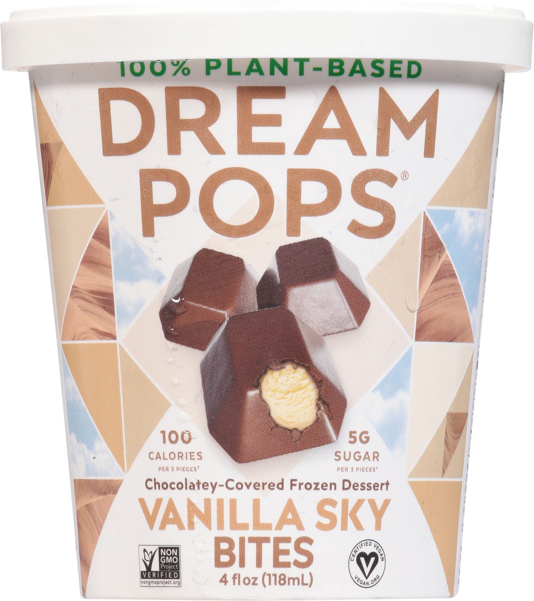 slide 8 of 9, Dream Pops Vanilla Sky Bites, 4 fl oz