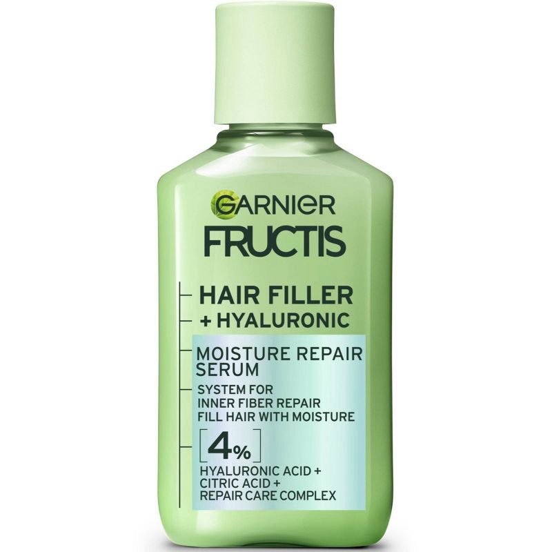 slide 1 of 12, Garnier Fructis Hair Filler Moisture Repair Hair Serum for Curly Hair - 3.75 fl oz, 3.75 fl oz