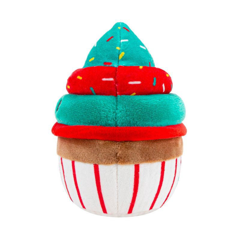 slide 3 of 8, Squishmallows 3.5" Chantal The Cupcake Single Squeaky Plush Dog Toy, 1 ct