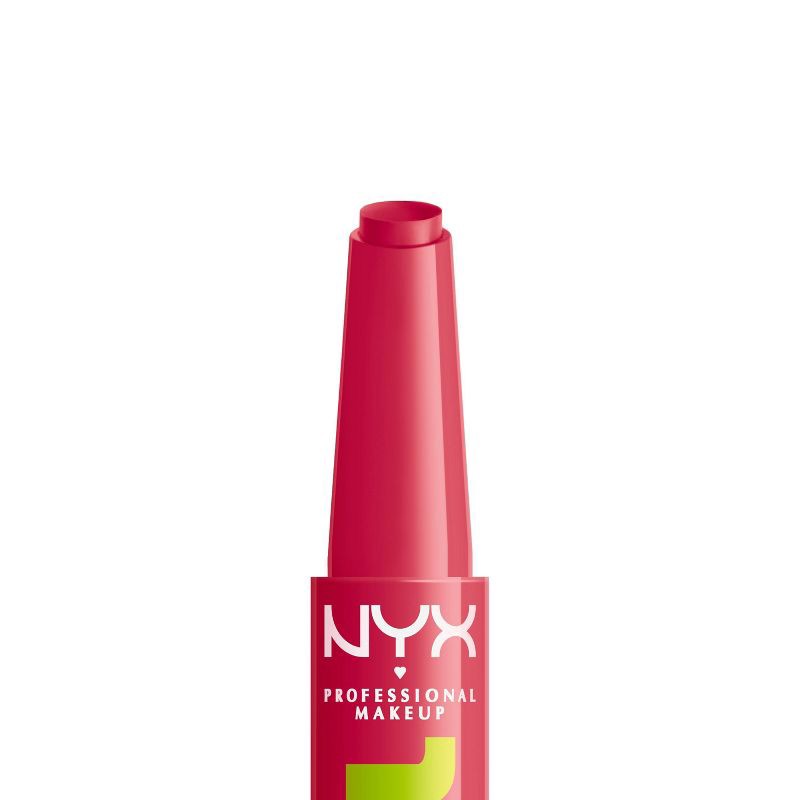 slide 9 of 11, NYX Professional Makeup Fat Oil Slick Click Tinted Lip Balm - Double Tap - 0.07oz, 0.07 oz