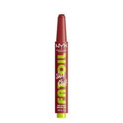 NYX Professional Makeup Fat Oil Slick Click Tinted Lip Balm - Going Viral - 0.07oz