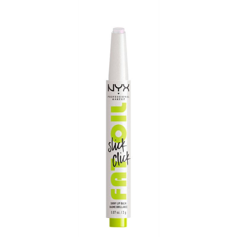 slide 1 of 10, NYX Professional Makeup Fat Oil Slick Click Tinted Lip Balm - Main Character - 0.07oz, 0.07 oz