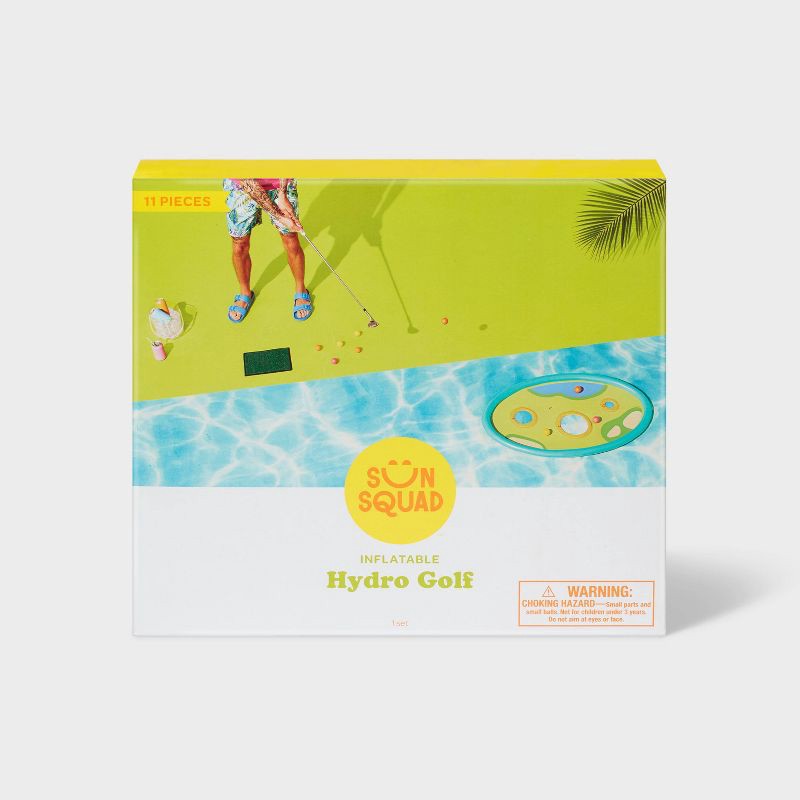 slide 4 of 4, 11pc Inflatable Hydro Golf Set - Sun Squad™, 11 ct