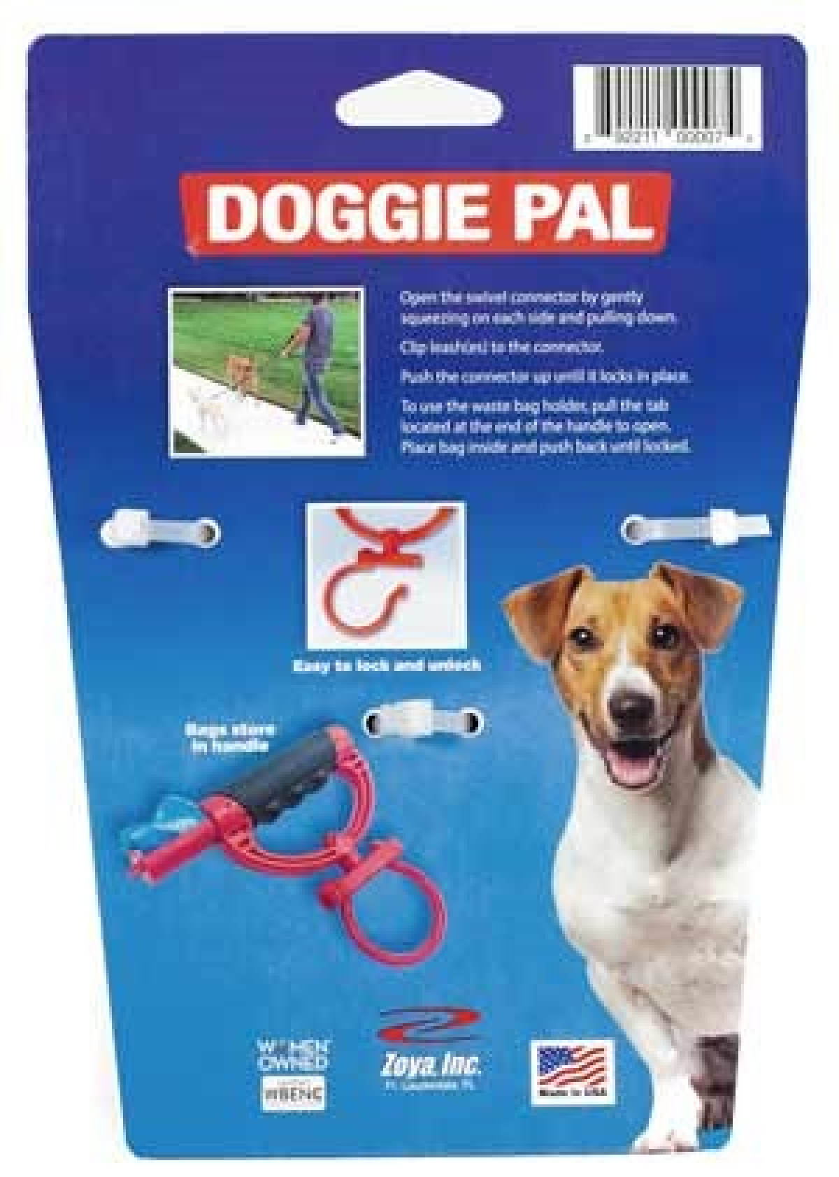 slide 2 of 2, ZOYA Doggie Pal Leash Holder and Bag Storage, 1 ct