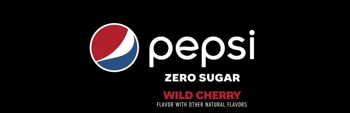 slide 4 of 5, Pepsi Zero Sugar Wild Cherry Soda, 12 ct