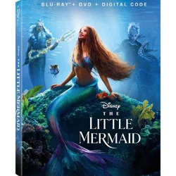 Disney The Little Mermaid 2023 (Blu-ray + DVD + Digital Code)