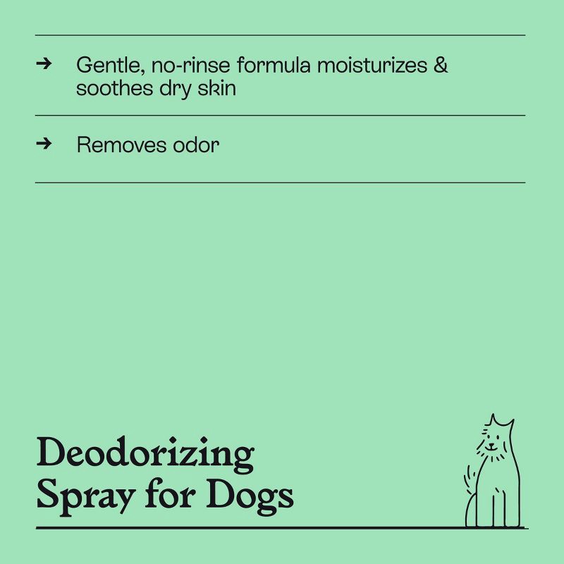 slide 4 of 6, Deodorizing Dog Spray - 8 fl oz - Kindfull™, 8 fl oz