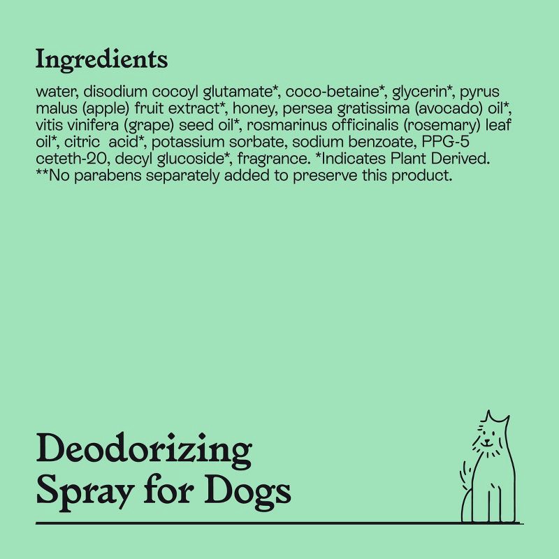 slide 5 of 6, Deodorizing Dog Spray - 8 fl oz - Kindfull™, 8 fl oz