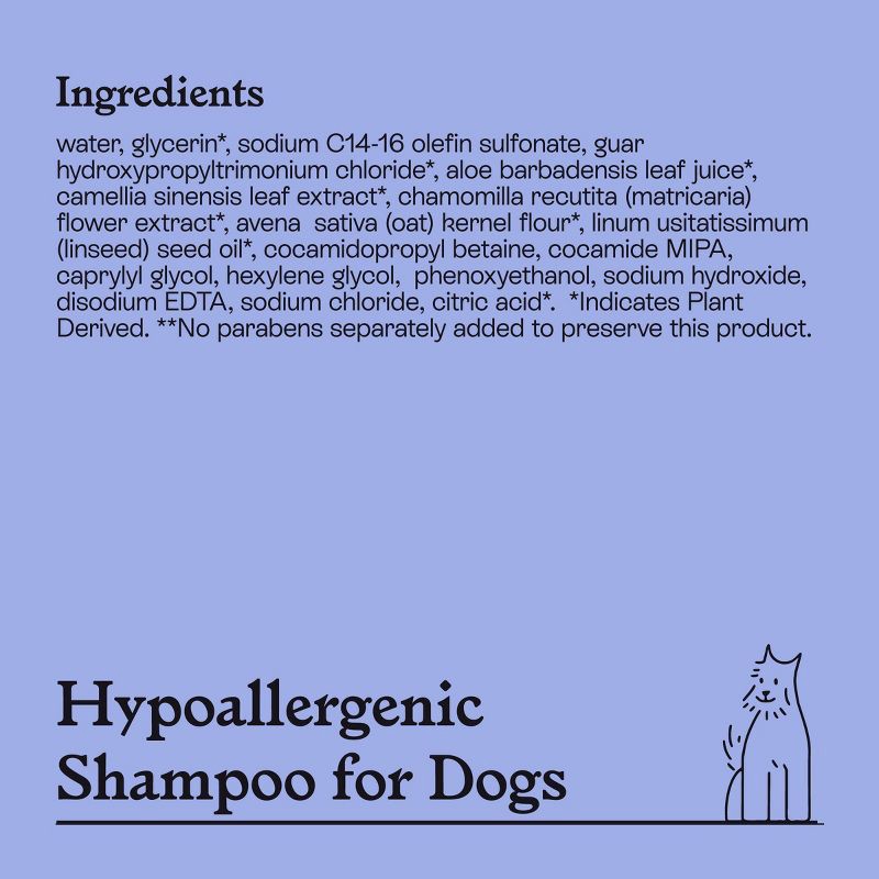 slide 5 of 6, Hypoallergenic Dog Shampoo - 16 fl oz - Kindfull™, 16 fl oz