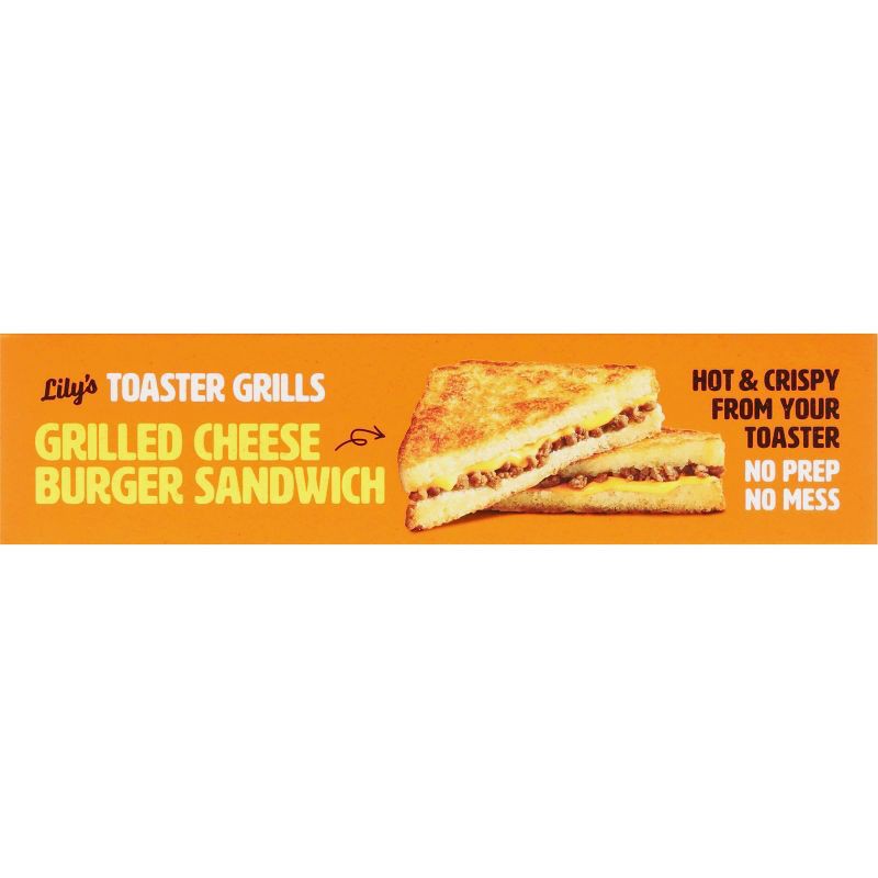 slide 4 of 9, Lily's Toaster Grills Frozen Cheeseburger - 7.1oz, 7.1 oz