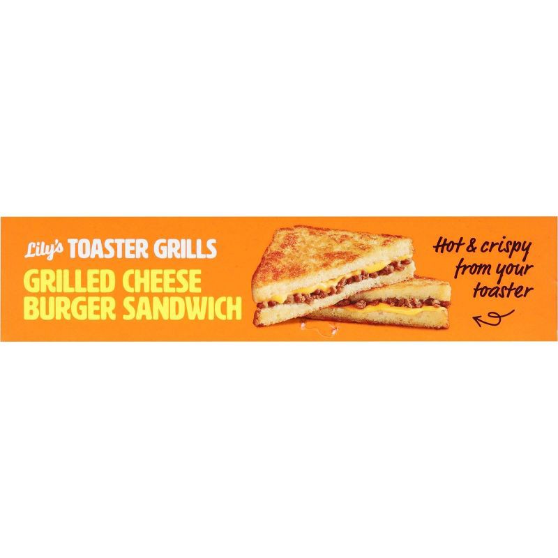 slide 5 of 10, Lily's Toaster Grills Frozen Cheeseburger - 7.1oz, 7.1 oz