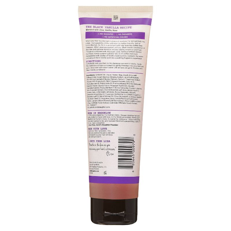 slide 2 of 6, Carol's Daughter Black Vanilla Moisture & Shine Sulfate Free Shampoo for Dry Hair - 8.5 fl oz, 8.5 fl oz