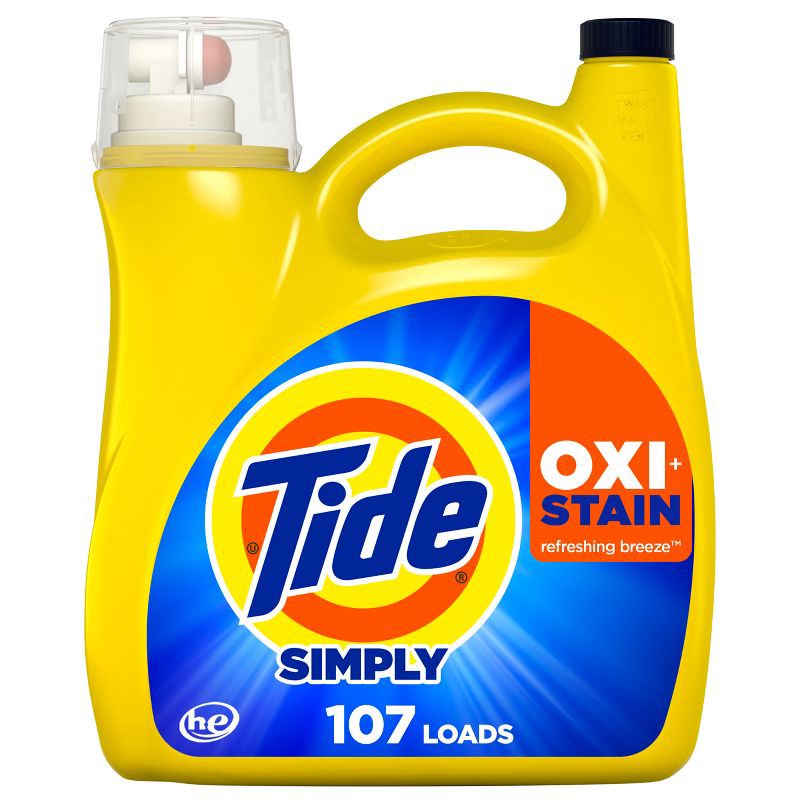 slide 1 of 10, Tide Simply Oxi Liquid Laundry Detergent - 151 fl oz, 151 fl oz