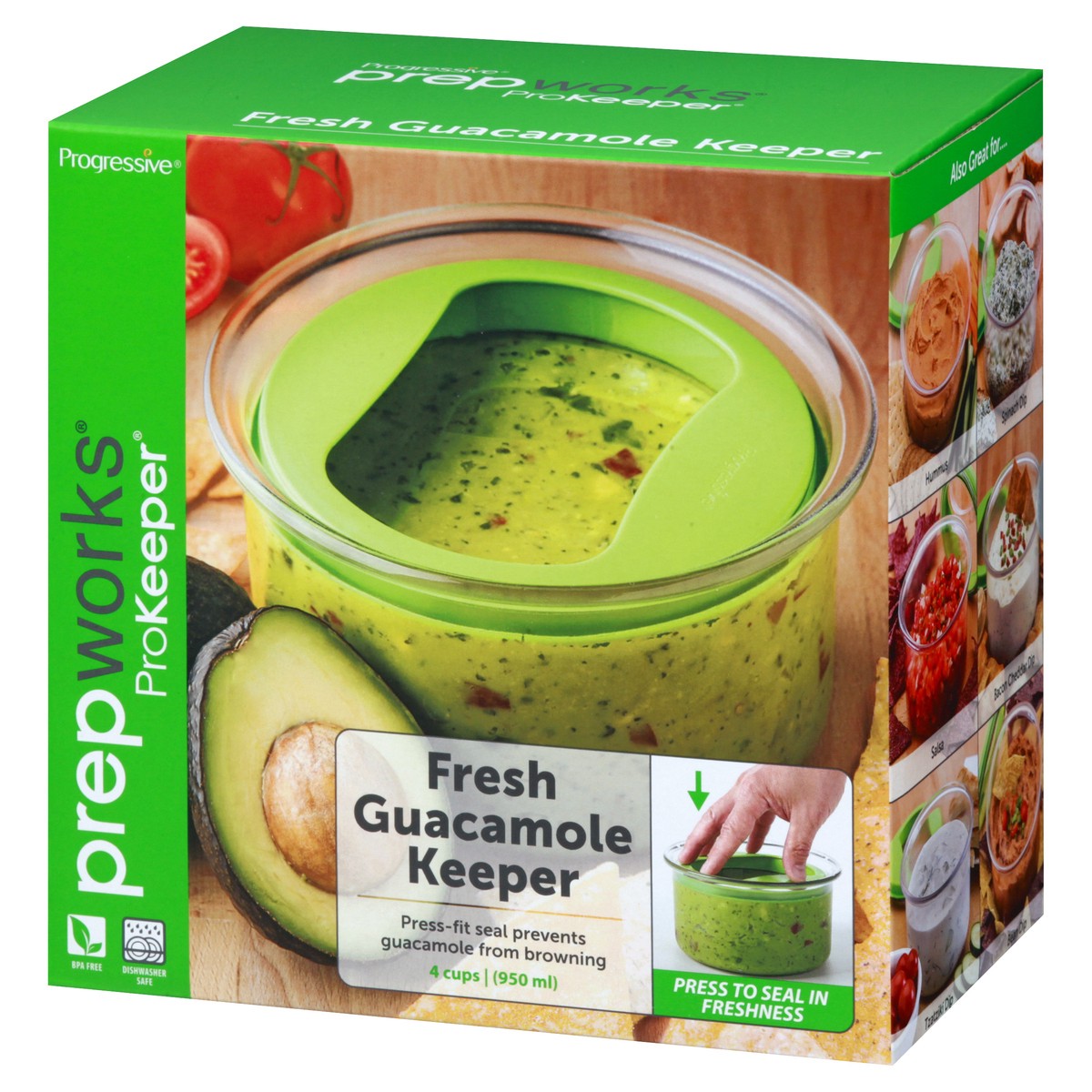 slide 6 of 9, Prepworks ProKeeper Fresh Guacamole Keeper 4 ea, 1 ct