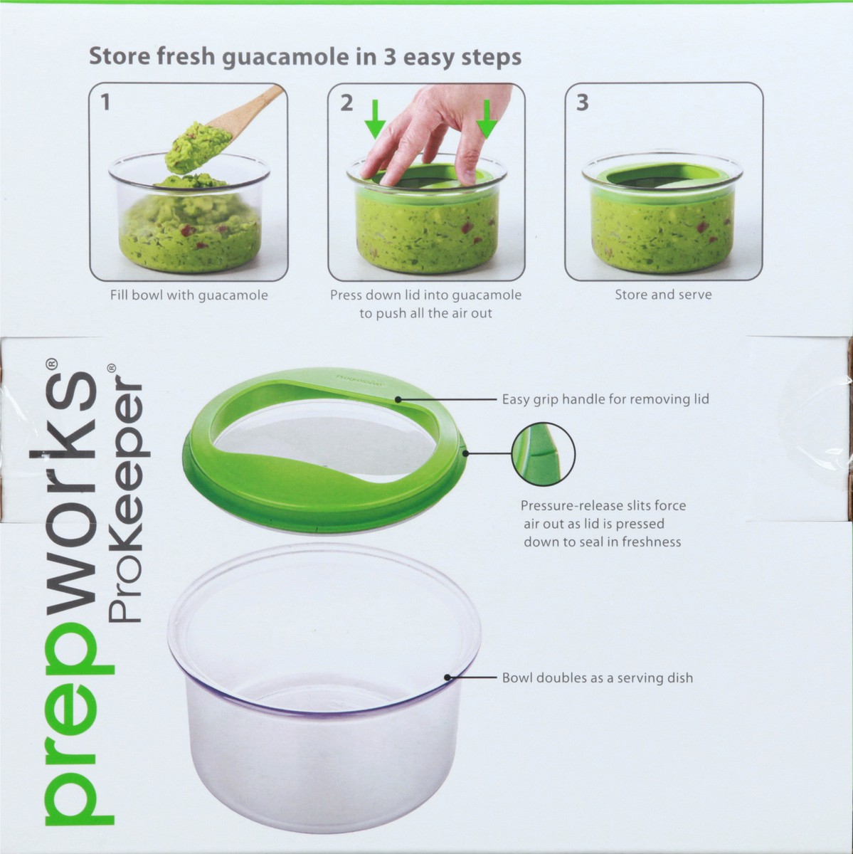 slide 8 of 9, Prepworks ProKeeper Fresh Guacamole Keeper 4 ea, 1 ct