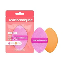 Real Techniques Miracle 2-In-1 Powder Puff: Spandex, Polyurethane, TPU Material