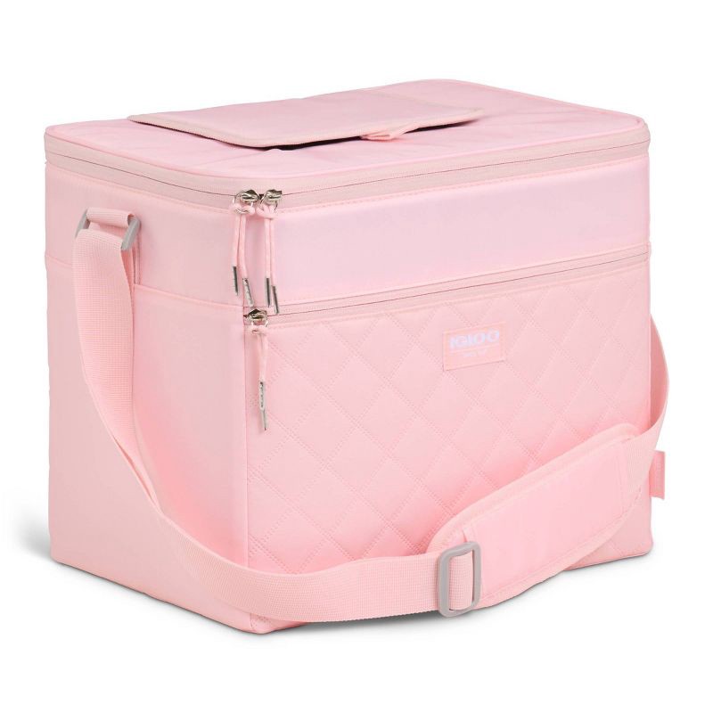 slide 5 of 12, Igloo MaxCold Duo HLC 28 Soft-Sided Cooler - Rose Quartz, 1 ct