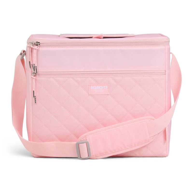 slide 1 of 12, Igloo MaxCold Duo HLC 28 Soft-Sided Cooler - Rose Quartz, 1 ct