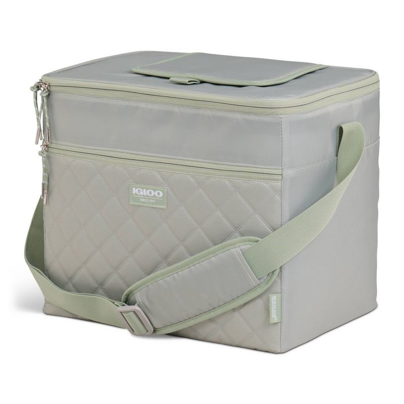 slide 2 of 12, Igloo MaxCold Duo HLC 28 Soft-Sided Cooler - Sage, 1 ct