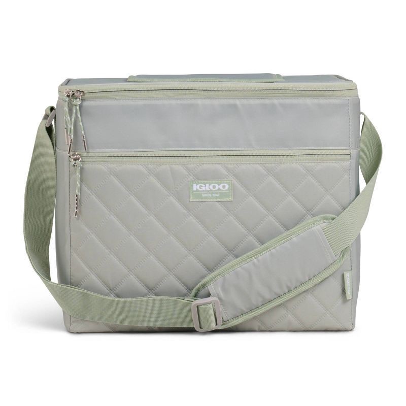 slide 1 of 12, Igloo MaxCold Duo HLC 28 Soft-Sided Cooler - Sage, 1 ct