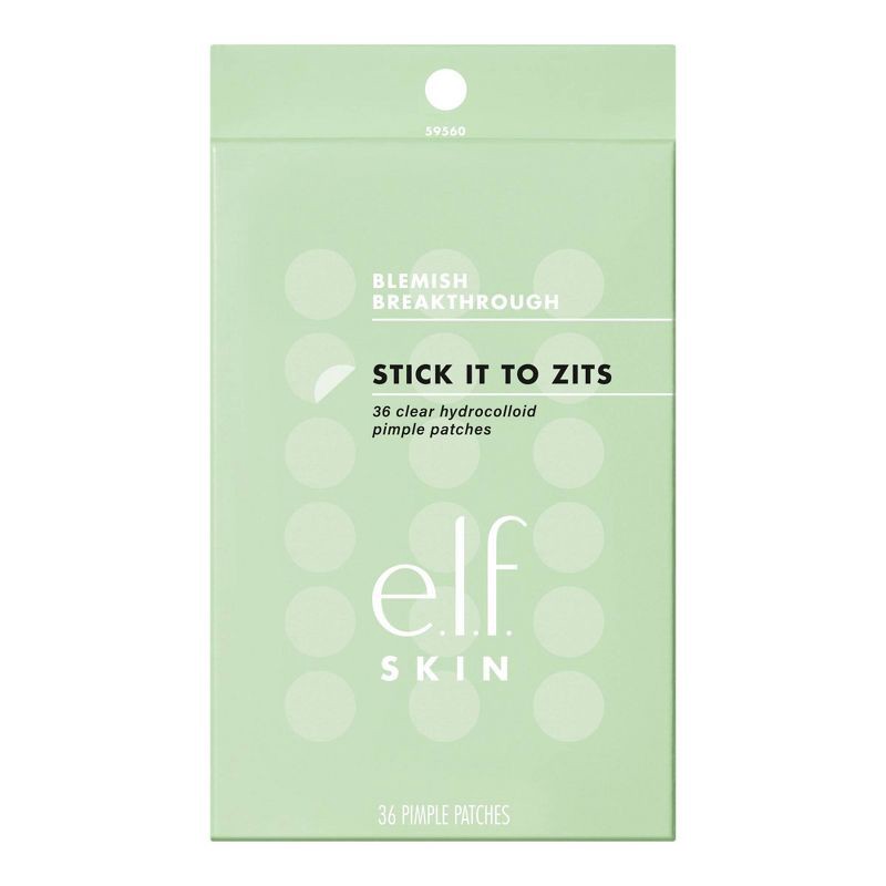 slide 1 of 6, e.l.f. SKIN Blemish Breakthrough Stick It to Zits Pimple Patches - 36ct: Paraben-Free, Triclosan-Free, Unscented, 36 ct